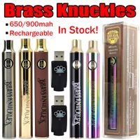 Brass Knuckles Vape Battery 650mAh 900mAh 5 Colors Variable ...