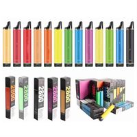 100% d'origine Puff Flex 2800 Puffs Disposable Vape Pen E Kits de cigarette pré-rempli 10 ml Dispositif de pod d'huile 1000mAh Batterie Pk Bang