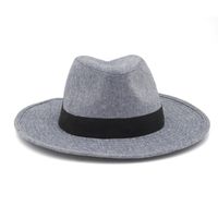 Boinas Fashion Cowboy Sombreros para hombres y mujeres Color gris algodón ancho de algodón simple
