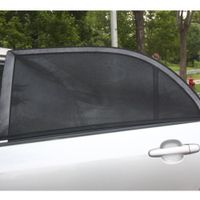 Nice Design 2PCS pair Adjustable Car Window Sun Shades UV Protection Shield Mesh Cover Visor Sunshades XL Car Styling Decoration