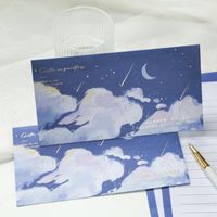 Gift Wrap Letter Paper 2 Envelopes Set Galaxy Warm Confession Wedding Invitation Love Writing Letterhead Supplies StationeryGift