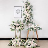 Decorative Flowers & Wreaths Artificial Row Table Wall Weddi...