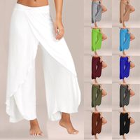 Women Yoga Pants Outfit Stretchy High Waist Straight Loose Lounge Fitness Running Workout Dance Sport Wide Leg L-4xl