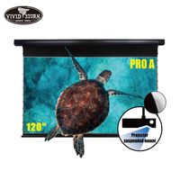 VIVIDSTO PRO A 120inch Drop Down Motorized Screen With Ultra...