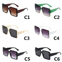Occhiali da sole oversize di lusso uomini e donne modellano grandi occhiali da sole con protezione UV vintage occhiali vintage
