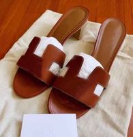 Летняя верхняя мода скользящая обувь для женщин тапочки сандалии Oran-квартиры роскошный дизайн теленокскин натуральная кожа женщина сандалии на открытом воздухе, прогулочные 35-42