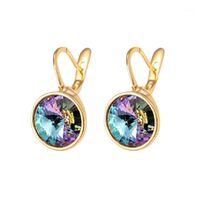 Hoop & Huggie Colors Rhinestone Findings Earring Basic Post Stoppers For Women Dangle Jewelry Accessory