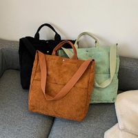 Evening Bags Shoulder Women' s Bag Corduroy Tote Designer...