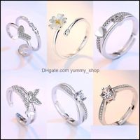 Solitaire Ring Rings Jewelry Nehzy 925 Sterling Sier New Ope...