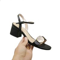 Classic Designer High Heeled 5. 5CM Sandals Party Fashion Gen...