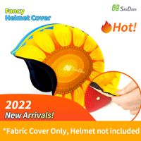 Sandian Open- face Helmet Protective Cover Skins for Motorcyc...