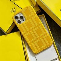 Cajas de teléfonos a prueba de choque 10 colores Case de teléfono de cuero Carta de lujo diseñador de lujo para hombres iPhone 14 13 11 12 Pro 7 8 x xs Alta calidad