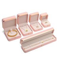 Jóias de armazenamento de joias Brincos pendentes de colar de anel Exibir o organizador de jóias de viagem para mulheres meninas