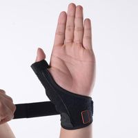 Nuevo protector de entrenamiento Unisex Wrist Bross Muñeco ajustable y banda de soporte de pulgar