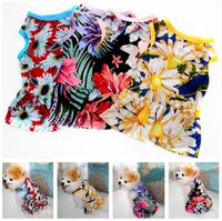 Pet Dresses for Dog Apparel Princess Floral Puppy Summer Custom Breathable Girl Dogs Cats Outfit for Daily Wear Holiday Party Traveling Birthday Gifts
