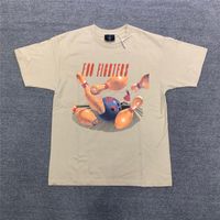 Дизайнерские мужские футболки с высокой улицей Хип-хоп боулинг