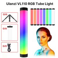 Ulanzi VL110 RGB Tube Video Wand Light CRI95 Photo LED Stick Video Portable Studio Camping Fill Light with Waterproof Bag W220414