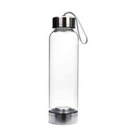 Natürlicher Quarz Edelstein Glas Wasserflasche Direkte Trinkglas-Tasse Kristall Stein Obelisk Healing Zauberstab Glas Flasche Dropship G2203361