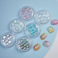 Decorazioni per le nail art aurora love cuore a forma di unghie 3d incantature decorazioni lucenti cristallo flatback strass per manicure accessori