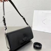 Bolsas de ombro de bolsas pequenas Luxurys Designers bolsa feminino Patente bolsa de couro de moda de moda genu￭na bolsa cl￡ssica saco avan￧ado textura envelope bolsa bolsa bolsa