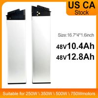 US CA Stock 48V 10.4Ah Batterie Ebike 12.8AH L16.7 pouces Batterie de vélo électrique pliant pour SameBike LO26 20LVXD30 LECTRIC XP
