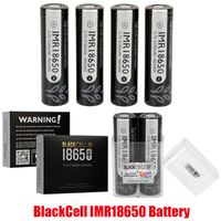 Batterie Blackcell IMR 18650 3100mAh 3000mAH 3500mAH 40A 3,7 V High Drain Recharteable Plat Top Vape Box Mod Lithium Batteries Authentiques