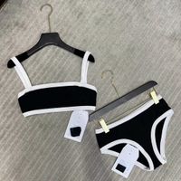 Swimwear féminin pour femmes 2022 Spring Summer Brand Partager même style 2 pièces Shorts 0614-1