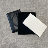 파티 선물 클래식 블랙 패션 미니 카드 홀더 지갑 핸드백 코인 지갑 선물 상자 유럽과 미국 국가에서 인기있는 항목