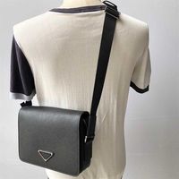 Mens leather messenger bag and box top quality shoulder bags designer Universal classic fashion casual business clutch purse327A
