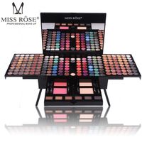 180 Colors Professional Eye Shadow Palette Makeup Set with Brush Mirror Shrink EyeShadow Cosmetic Makeup Case290W