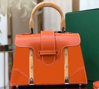 New Fashion classic women Cow leather Saigon bags 28cm crossbody purse travel shoulder handbag BaiYun