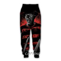 Pantalon masculin 3D Film d'horreur imprimé Freddie's Nightmare the Killer décontracté pantalon de survêtement jogging pantalon
