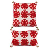 Coussin / oreiller décoratif couvercle de jet de Noël décoratif tase d'oreiller pour canapé canapé lit tifté coton salon de bureau cadeaux forcus forcus
