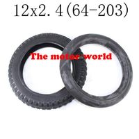 Motorcycle Wheels & Tires 12x2.4 Tire Electric Scooter Tyre For Kids Bike 12 Inch 64-203 Children Bicycle2849