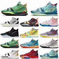 MB1 Queen City Men Basketball Shoes Kyrie 7 2022 High Quality Sport Shoe Trainner Sneakers Size 7-12