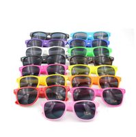 Классические пластиковые солнцезащитные очки ретро винтажные квадратные солнцезащитные очки для женщин для мужчин взрослые дети смешаны