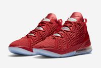 free box 12 days delivered LeBrons 18 X-Mas in LA Men Basketball Shoes High Quality 18s University Red Hyper Punch Metallic Gold Lucky Green Sneakers Sport