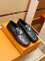 أحذية جلدية الرجال أحذية غير رسمية العلامات التجارية الفاخرة 2021 مصمم رجال متسكعون moccasin