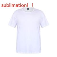 Сублимационная футболка белая цветная одежда настроен на разных размерах DIY теплопередача B1