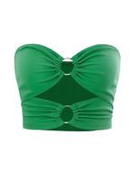 o-ring Linked Cut Out Tube Top p85Y#