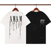2022 Yeni Tasarımcı Erkek Tişörtleri Moda Moda Günlük Giysiler Erkekler Kadınlar Kısa Kollu Gömlek Lüks Hip Hop Tees Çeşitli Stiller Sokak Giyim Tshirts En Kalite