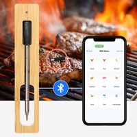 Kitchen Wireless Meat Food Steak Thermometer for Oven Grill BBQ Smoker Rotisserie Kitchen Smart Digital Bluetooth BBQ Outdoor 220531