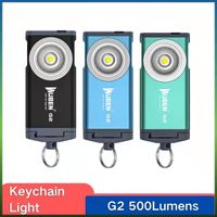 WUBEN G2 Keychain Light 500Lumens Type-C Rechargeable 5 Lighting Modes Magnetic tail 175° Wide-angle Protable LED Flashlight