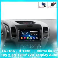 9 인치 터치 스크린 라디오 안드로이드 10 블루투스 자동차 비디오 스테레오 GPS KIA K3 2013-2015 용 Navi