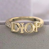 Stick Designer Ring Gold Letter Band Rings Bague per donna amanti del matrimonio per matrimoni Gioielli Mix di gioielli