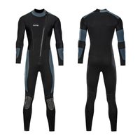 Women&#039;s Swimwear Thick 5mm Diving Suit Men Neoprene Front Zipper Wetsuit Snorkeling Surfing Hunting UV-protective Keep Warm Wet M-4XLWomen&#039;s