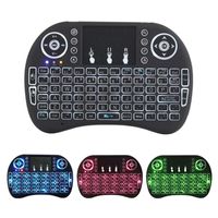 Mini Rii i8 Wireless Keyboard 2.4G Air Mouse Remote Control Touchpad Backlight Backlit for Smart Android TV Box Tablet Pc English Dropshipping