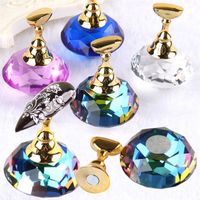 Magnetic Acrylic Manicure Tools Nail Practice Hand Exercises Pedestal Nail Supplies Tips Display Stand354A