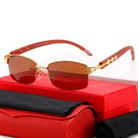 Men' s Carti metal half Frame Sunglasses Designer vintag...
