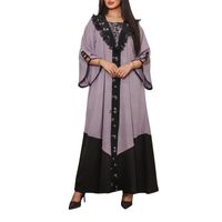 Ethnic Clothing Casual Arabic Muslim Dress Fashion Abayas For Women Dubai 2022 Femme Kaftan Islam ClothingEthnic
